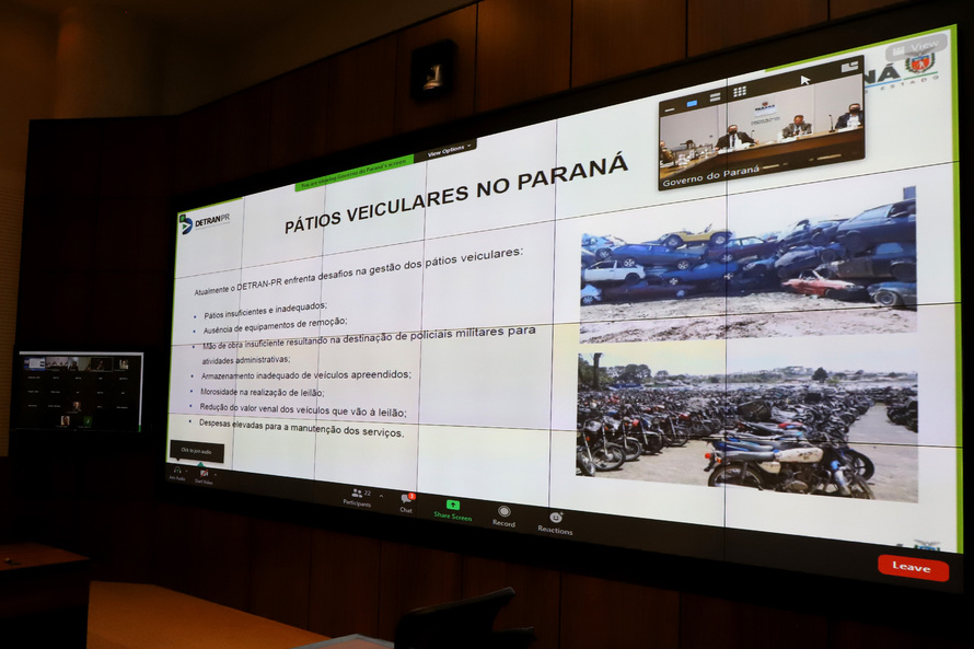 Concessão de pátios veiculares recebe primeiras contribuições em audiência pública