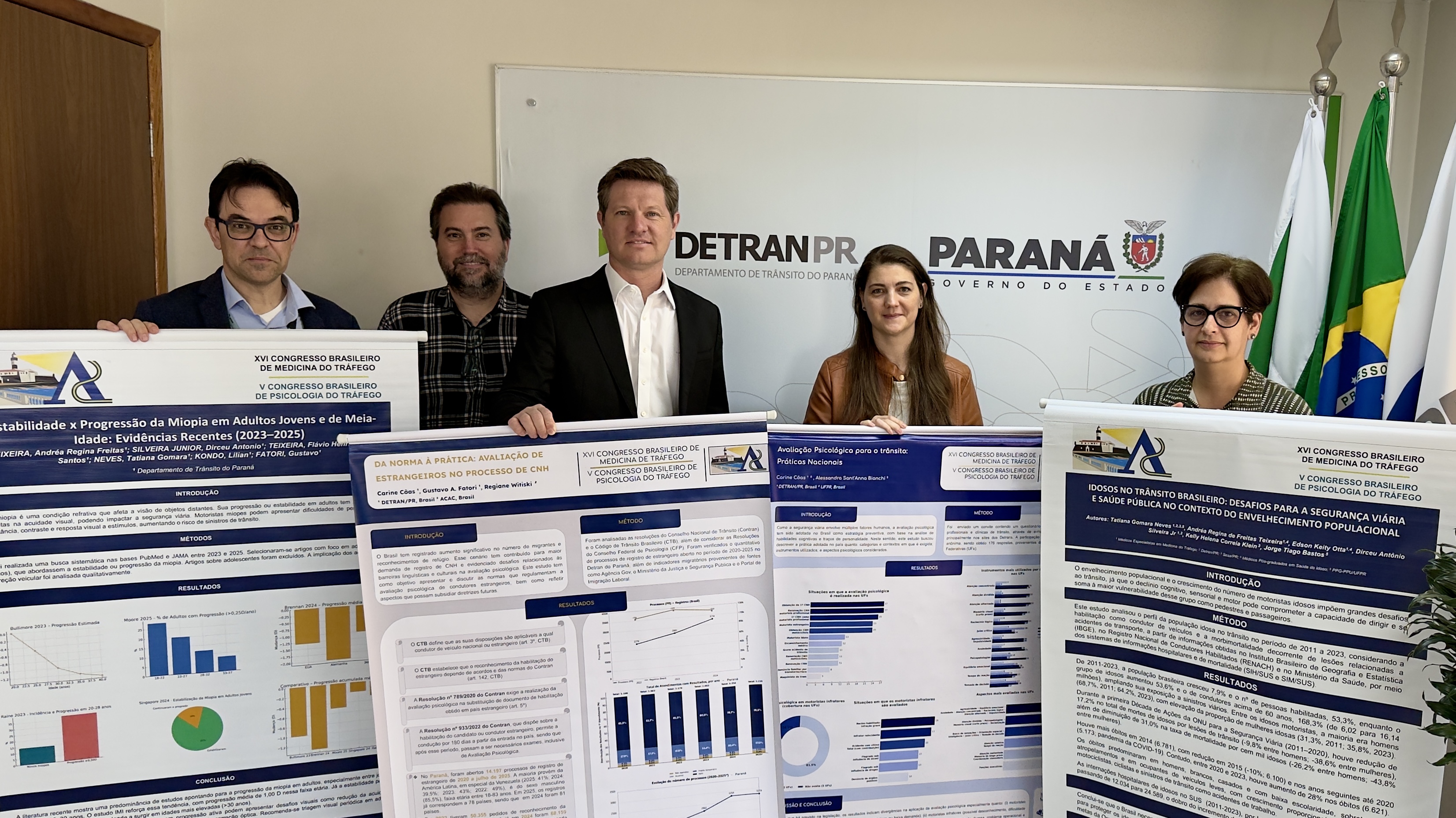 Paraná conquista três primeiros lugares em Congresso de Medicina e Psicologia do Tráfego