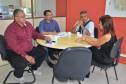 Representantes da Companhia Municipal de Trânsito e Urbanização de Londrina visitam o Detran-PR