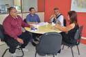 Representantes da Companhia Municipal de Trânsito e Urbanização de Londrina visitam o Detran-PR