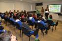 Em parceria com a Ecovia, Detran-PR leva alunos de Pinhais para aprender sobre o trânsito na minipista