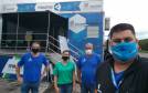  Detran-PR participa do Porto em Ação prestando serviços a caminhoneiros