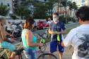 Detran promove campanhas educativas voltadas aos ciclistas no Litoral do Paraná
