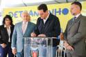 Governador inaugura Detranzinho, minicidade voltada à educação no trânsito para crianças