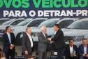 Estado entrega 106 veículos e equipamentos para reforçar atendimentos do Detran-PR