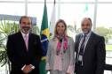 Governadora Cida Borghetti assina convênios com o Detra-PR para parcelamento de dívidas no cartão de crédito  -   Curitiba, 05/11/2018  -  Foto: Orlando Kissner/ANPr