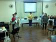Nos dias 24 e 25 de abril a oficina de capacitação foi ofertada para 40 professores e pedagogos da rede municipal de ensino de Rio Azul. 