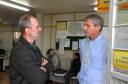 O diretor-geral do Detran, Marcos Traad, visitou nesta semana oito Ciretrans da região Sudoeste do Estado.  
