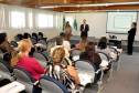 Detran do Paraná forma auditores para evitar fraudes. Na foto, o diretor-geral do Detran, Marcos Traad, faz a abertura do curso.