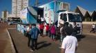 O Detran Móvel realizou entre os dias 14 e 17 de maio, nas cidades de Cascavel, em frente à igreja Matriz, e em Toledo, ao lado do Lago Municipal, 600 abordagens e atendimentos. 