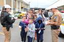 Um projeto do Departamento de Trânsito do Paraná (Detran), em parceria com o Batalhão da Polícia de Trânsito (BPTran), apresenta o trabalho dos órgãos a alunos do ensino fundamental e médio de Curitiba e Região Metropolitana