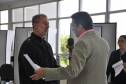 O Departamento de Trânsito do Paraná (Detran) inaugurou na tarde desta quinta-feira (25) o novo prédio da autarquia em Sarandi, no Noroeste do Estado. A unidade vai atender moradores da cidade, de Maringá e de mais oito municípios da Região. A partir de sexta-feira (26), o atendimento será feito normalmente, das 8h às 14h, e os usuários poderão optar por realizar os serviços na Ciretran da Avenida Antônio Volpato, que é paralela a BR 376, ou no Contorno Sul..Foto: Allan Marba