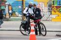 Detran Paraná orienta sobre uso seguro da bicicleta e mostra experiências de ciclistas.Foto:Juliano Pedrozo