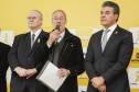 Governador Beto Richa lança as atividades do Maio Amarelo 2016, campanha de prevenção de acidentes e redução do número de vítimas no trânsito, junto com o diretor geral do Detran, Marcos Traad