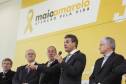 Governador Beto Richa lança as atividades do Maio Amarelo 2016, campanha de prevenção de acidentes e redução do número de vítimas no trânsito, junto com o diretor geral do Detran, Marcos Traad