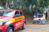 Exame prático realizado pelo Projeto Bancas Itinerantes na cidade de Tibagi.