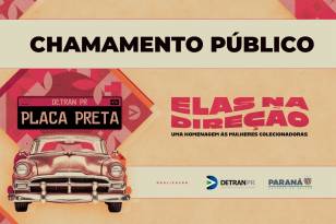 Detran-PR abre chamamento público para patrocínio do evento Placa Preta