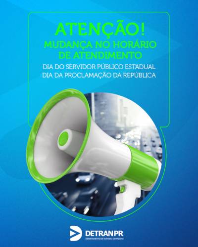 Detran não realizará atendimentos nesta quinta e sexta-feira