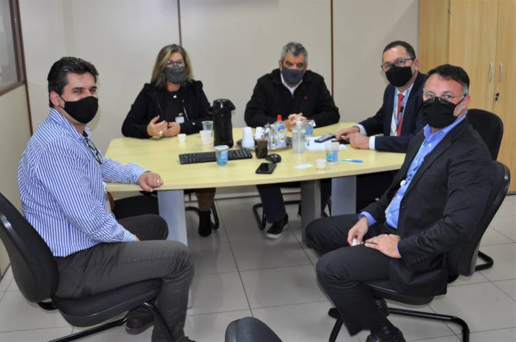 Ex-diretores-gerais da Polícia Rodoviária Federal visitam o Detran