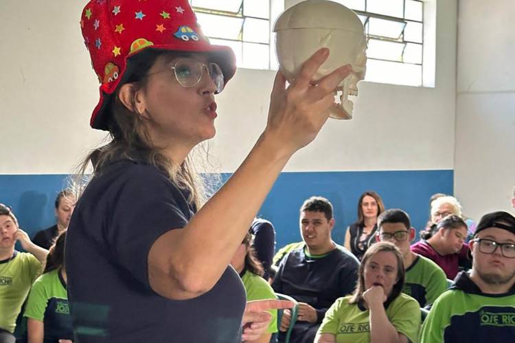 Escola de trânsito do Detran-PR promove palestra para alunos da educação especial