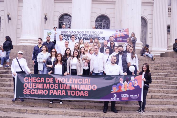 Caminhada do Meio-Dia marcará o Dia de Combate ao Feminicídio no Paraná