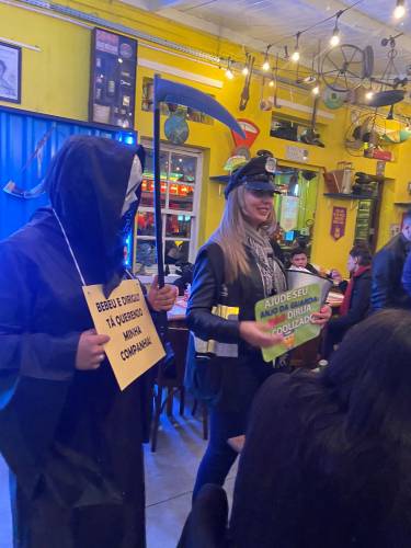 Detran-PR promove a ação educativa "Se Liga no Trânsito, Se Beber Não Dirija"