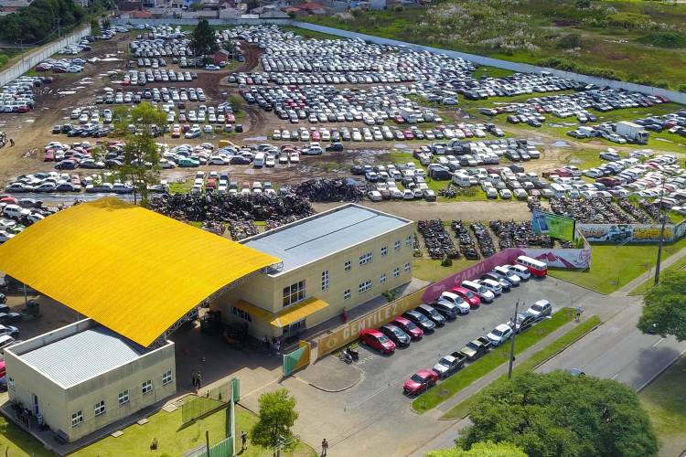 Agepar emite parecer favorável para Detran dar continuidade à concessão de pátios veiculares
