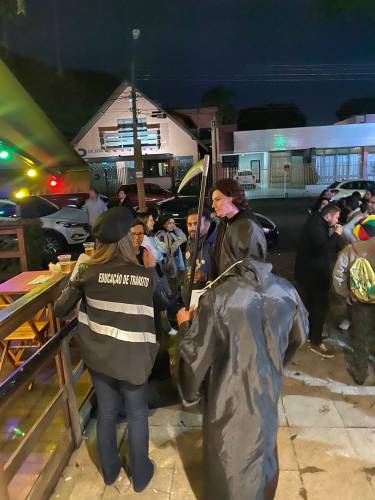 Detran-PR promove a ação educativa "Se Liga no Trânsito, Se Beber Não Dirija"