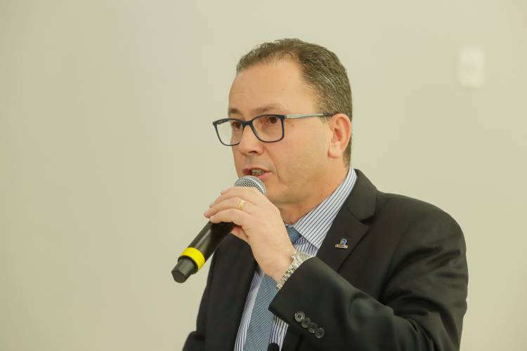 Curitiba, 18 de setembro de 2024 - No Palácio Iguaçu, o vice-governador Darci Piana participa de evento alusiva a Semana Nacional do Trânsito com anúncios do Detran-PR.