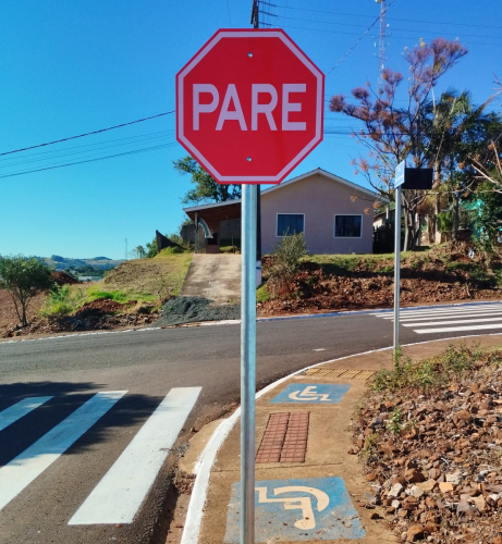 Obras de sinalização iniciadas pelo Detran em junho somam mais de R$ 1,3 milhão