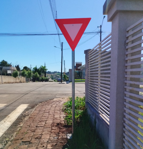 Obras de sinalização iniciadas pelo Detran em junho somam mais de R$ 1,3 milhão