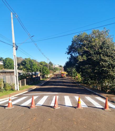 Obras de sinalização iniciadas pelo Detran em junho somam mais de R$ 1,3 milhão