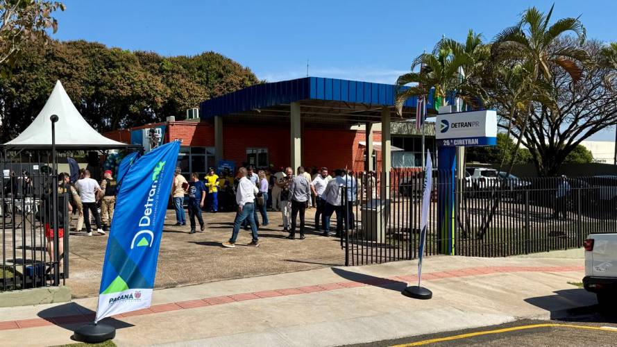 Ciretran de Cianorte é reinaugurada após reformas de R$ 640 mil