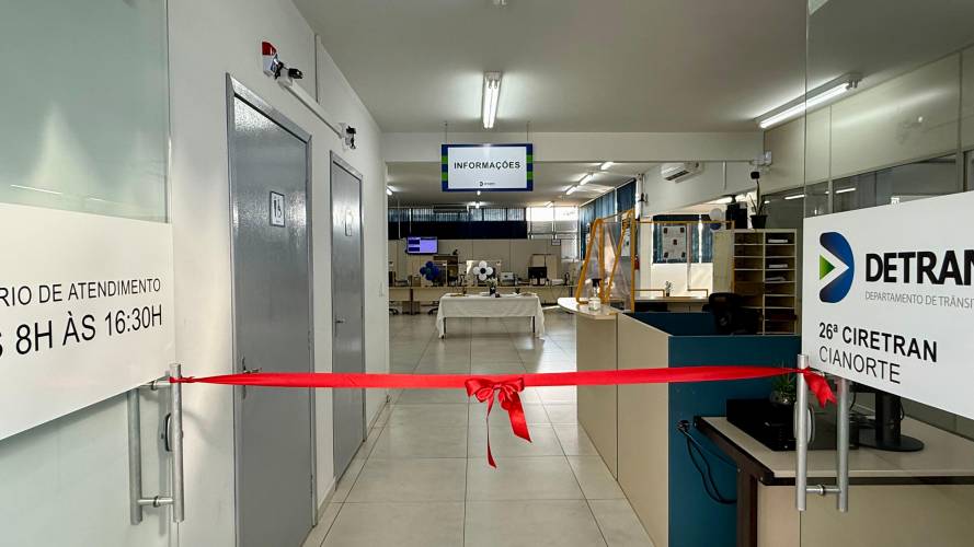 Ciretran de Cianorte é reinaugurada após reformas de R$ 640 mil