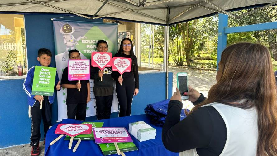 Educação para o trânsito no entorno de escolas alcança mais de 32 mil alunos