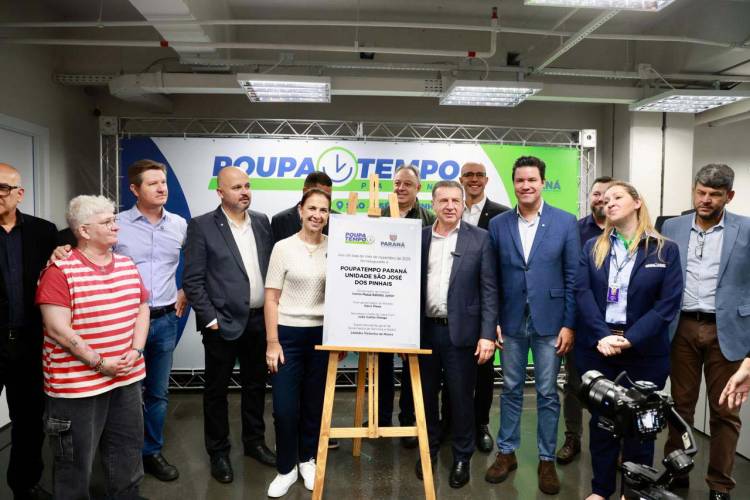 Quarta unidade do Poupatempo Paraná é inaugurada em São José dos Pinhais