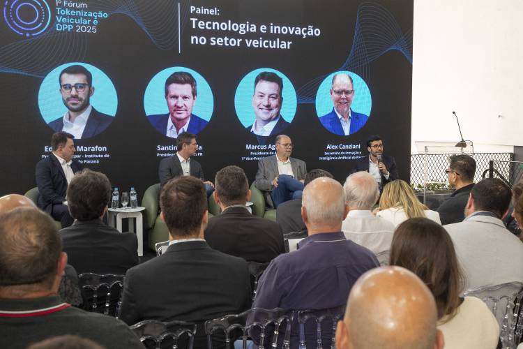 Paraná promove fórum de tokenização veicular e debate futuro da mobilidade digital