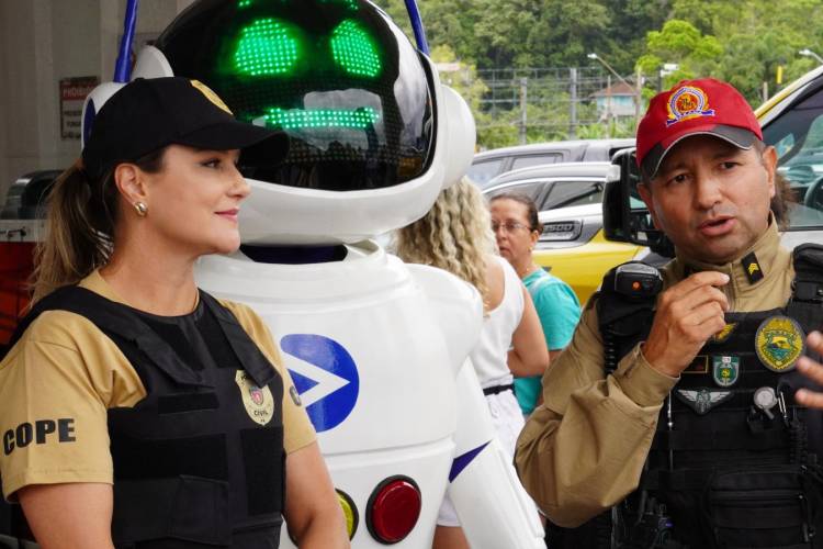 Forças de segurança fazem nova operação integrada no ferry boat de Guaratuba