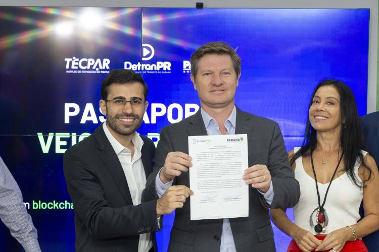 Paraná conclui projeto-piloto do Passaporte Veicular Digital com 3,4 mil veículos tokenizados