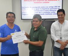 Motoristas da Secretaria da Fazenda do Paraná fazem curso no Detran-PR