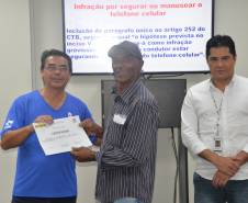 Motoristas da Secretaria da Fazenda do Paraná fazem curso no Detran-PR