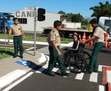 Diretoria do Detran-PR visita Escolinha de Trânsito de Arapongas