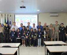 Diretoria do Detran-PR visita Escolinha de Trânsito de Arapongas