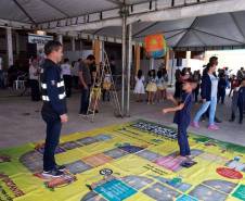 Ação do Detran-PR no evento Paraná Cidadão em Mandirituba