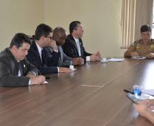 Diretores do Detran-PR se reúnem com representantes de órgãos fiscalizadores de trânsito da PMPR e PRF