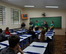 Detran-PR inicia Operação “Volta às Aulas” com abordagens em salas de aula