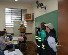 Detran-PR inicia Operação “Volta às Aulas” com abordagens em salas de aula