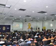 Evento de lançamento do vídeo da campanha Maio Amarelo do Detran-PR