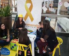 Dando continuidade ao mês do Maio Amarelo, o Departamento de Trânsito do Paraná (Detran-PR) realizou, na última semana, diversas ações educativas em Curitiba. A proposta foi alertar a população sobre os altos números de acidentes de trânsito no Estado e no mundo. Ao todo foram alcançadas cerca mil pessoas. 