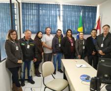 Diretor geral visita Ciretran de Telêmaco Borba